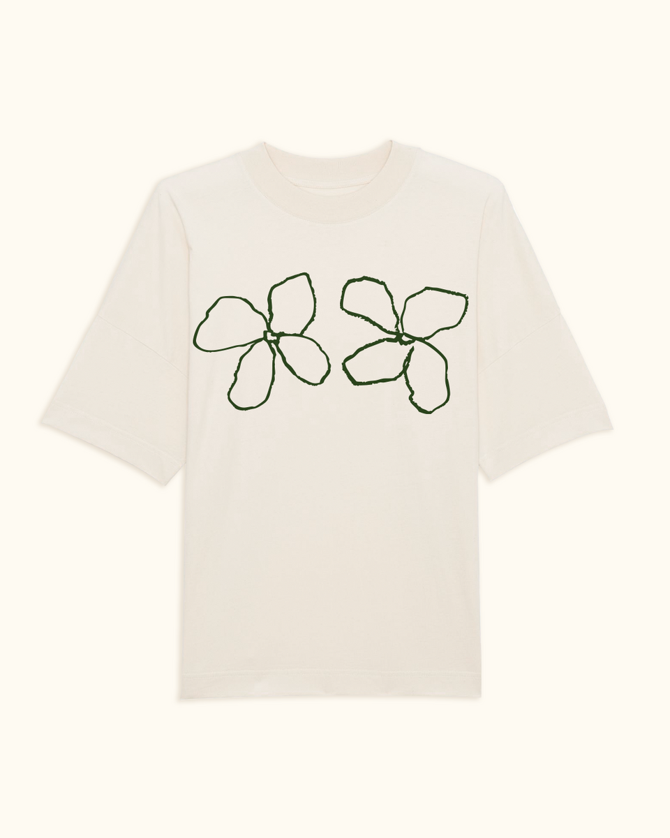 Flower ~ Oversized Tee